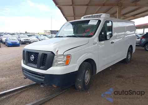 2015 Nissan Nv Cargo Nv2500 Hd S V8 z USA, uszkodzony, nr VIN 1N6AF0KXXFN800813